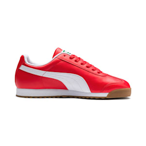Roma Basic Men's Sneakers, High Risk Red-Puma White, extralarge-IND