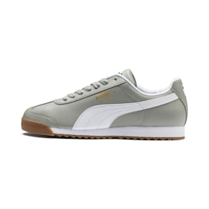 Roma Basic Men's Sneakers, Limestone-Puma White, extralarge-IND