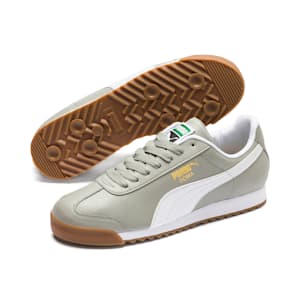 Roma Basic Men's Sneakers, Limestone-Puma White, extralarge-IND