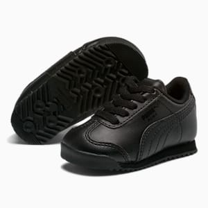 zapatillas de running niño niña amortiguación media pie normal talla 39.5, black-black, extralarge
