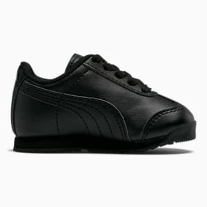 Tenis Roma Basic para Niños, black-black, extralarge