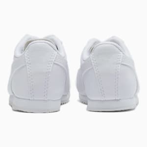 Zapatos Roma Basic para bebés, blanco-gris claro, extragrande