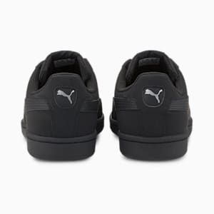 プーマ スマッシュ バック スニーカー, black-puma silver