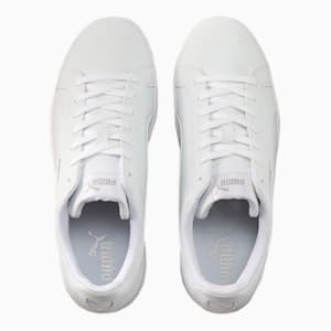 ユニセックス プーマ スマッシュ バック スニーカー, Puma White-Puma White, extralarge-JPN
