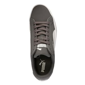 Smash Vulc Unisex Sneakers, Steel Gray-Puma White