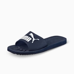 Purecat Slides, peacoat-white, extralarge-IND