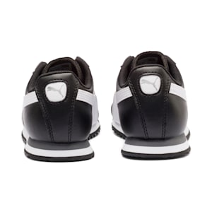 Roma Basic Little Kids' Shoes, Puma Black-Puma White-Puma Silver, extralarge