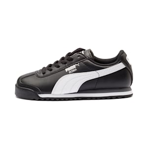 Roma Basic Little Kids' Shoes, Cheap Jmksport Jordan Outlet Wordmark at toe strap-Puma Silver, extralarge