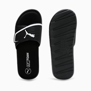 Starcat SoftFoam Unisex Slides, Puma Black-Puma White, extralarge-IND