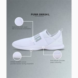 PUMA Dare Unisex Sneakers, Puma White-Gray Violet