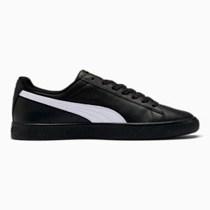 Clyde Core Foil Men's Sneakers, Puma Black-Puma White-Puma Team Gold, extralarge