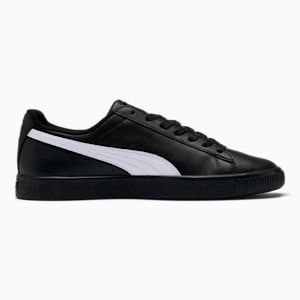 Tenis para hombre Clyde Core Foil, Puma Black-Puma White-Puma Team Gold, extralarge