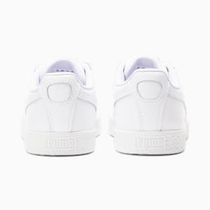 Clyde Core Foil Women’s Sneakers, Puma White-Puma Silver