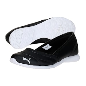 PUMA Vega Women's Ballet Shoes, Puma Black-Puma Black, extralarge-IND