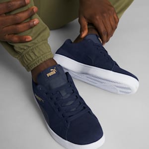 PUMA Smash v2 Sneakers, Peacoat-Puma Team Gold-Whisper White