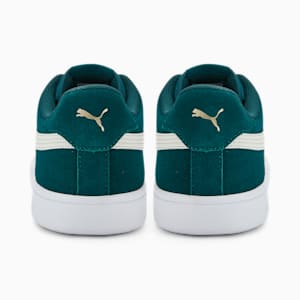 PUMA Smash v2 Sneakers, Varsity Green-Vaporous Gray-Puma Team Gold, extralarge