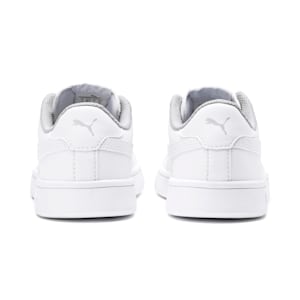PUMA Smash v2 Leather Big Kids' Sneakers, Puma White-Puma White, extralarge