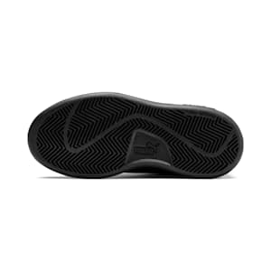 Tenis para niños Smash v2 Leather, Puma Black-Puma Black