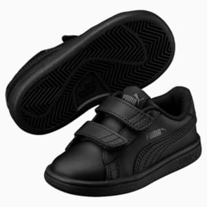 Smash v2 Kids' Trainers, Puma Black-Puma Black, extralarge-GBR
