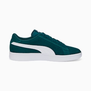 Smash v2 Suede Sneakers JR, Varsity Green-Puma White