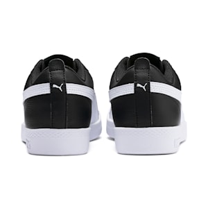 Smash v2 Leather Women's Trainers, Puma Black-Puma White