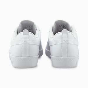 Smash v2 Leather Women's Trainers, Puma White-Puma White
