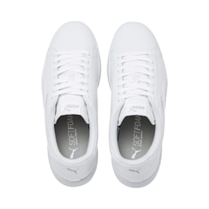 Tenis Smash v2 Leather, Puma White-Puma White