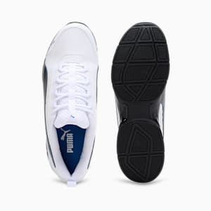 Leader VT SL Unisex Running Shoes, Puma White-Turkish Sea, extralarge-IND