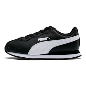 Turin II AC Kids' Shoes, Puma Black-Puma White