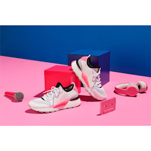Evolution RS-0 SOUND Sneakers, Puma White-Gray Violet-KNOCKOUT PINK