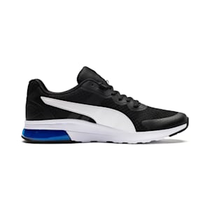 Electron Unisex Sneakers, P.Black-P. White-Strong Blue