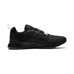 PUMA Wired Unisex Shoes, Puma Black-Puma Black-Puma Black, extralarge-IND