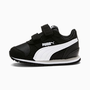 ST Runner v2 Mesh AC Toddler Shoes, Puma Black-Puma White-Gray Violet, extralarge