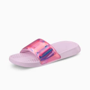 Popcat Chrome Women's Slides, Winsome Orchid-Orchid, extralarge-IND