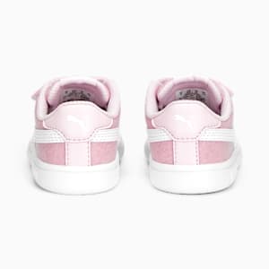 PUMA Smash v2 Glitz Glam Sneakers Babies, Pearl Pink-PUMA White