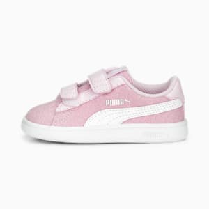 PUMA Smash v2 Glitz Glam Sneakers Babies, Pearl Pink-PUMA White, extralarge-GBR