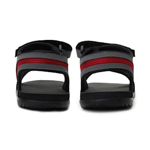 Relay MU Unisex  Sandals, Iron Gate-Pomegranate-Puma Black