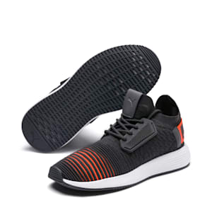 Uprise Color Shift Jr Sneakers, Iron Gate-Orange-White