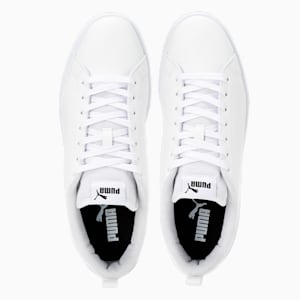 Smash Ace Unisex Sneakers, Puma White-Puma Black