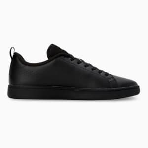 Smash Ace Unisex Sneakers, Puma Black-Puma White, extralarge-IND