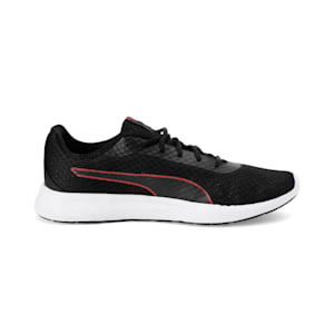 Propel EL Men's Sportstyle Shoes, Puma Black-High Risk Red