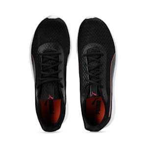 Propel EL Men's Sportstyle Shoes, Puma Black-High Risk Red