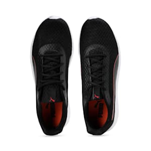 Propel EL Men's Sportstyle Sneakers, Puma Black-High Risk Red, extralarge-IND