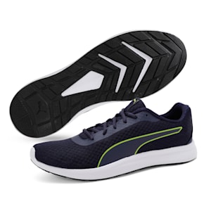 Propel EL Men's Sportstyle Sneakers, Peacoat-Limepunch-Puma White-Puma Black