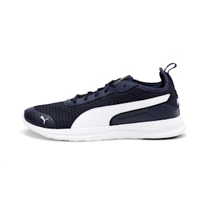 Flex T2 Men's Running Shoes, Peacoat-Puma White