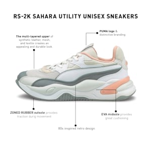 RS-2K Sahara Utility Unisex Sneakers, Nimbus Cloud-Quarry