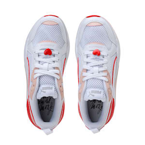 X-Ray Game Valentine's Women's Shoes, Puma White-Puma White-Cloud Pink-Poppy Red