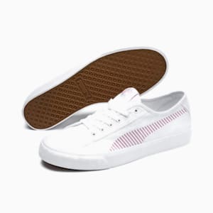Bari Unisex Sneakers, Puma White-Pale Pink