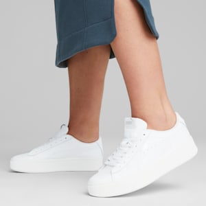 PUMA Vikky Stacked Women’s Sneakers, Puma White-Puma White, extralarge