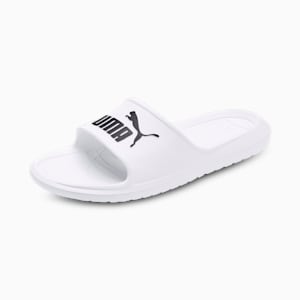Divecat v2 Unisex Slides, Puma White-Puma Black